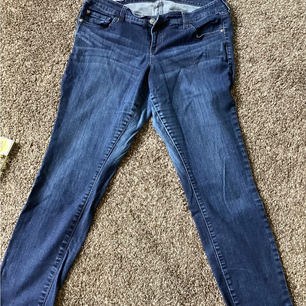 Torrid Dark Blue Skinny boyfriend jeans